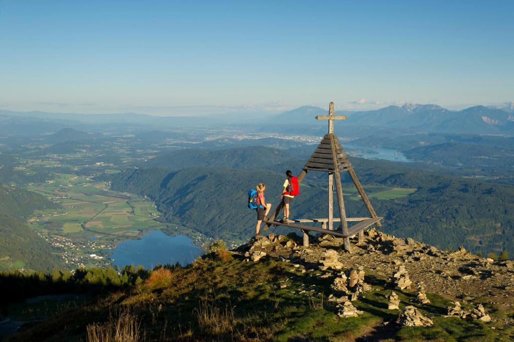 Gerlitzen, Kanzelhoehe, Ueber Den Wolken, Haus Enzian Deutschberg Bagian luar foto